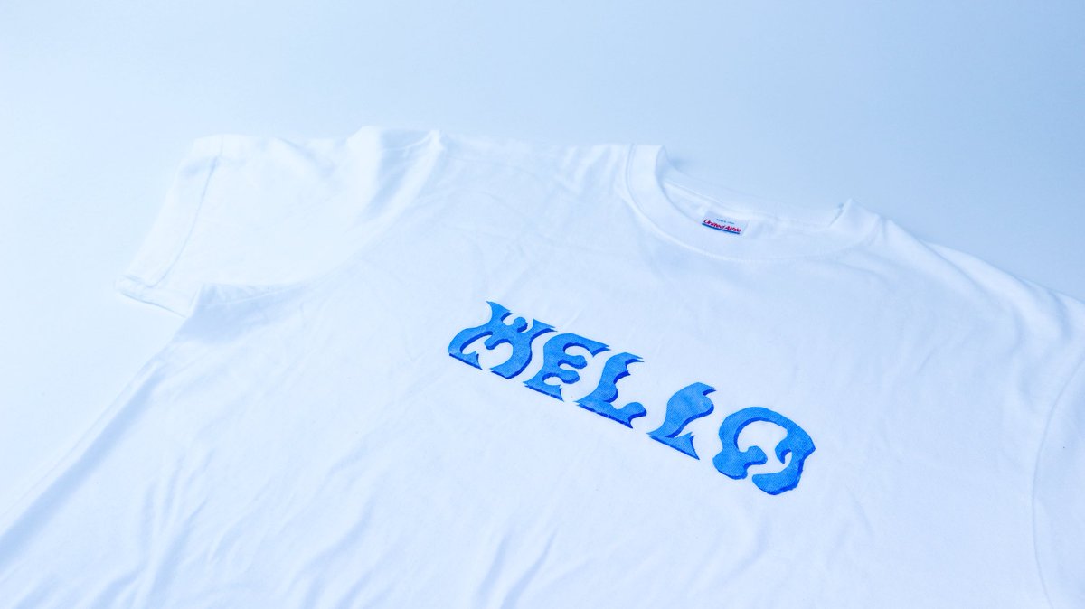 Shin_____D's tweet image. ステンシル課題
Tシャツ
#デザイン 
#服飾