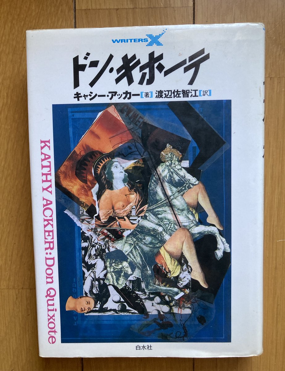 『ドン・キホーテ』キャシー・アッカー
発狂しドン・キホーテとなった女は犬の聖シメオンと世界を救う旅に出る
若い頃の方が楽しく読めていたような気が…愛を求めるエモーションの執拗さに今回は若干辟易としてしまった
「血みどろ臓物ハイスクール」と「アホダラ帝国」は今読み直してどう感じるか？