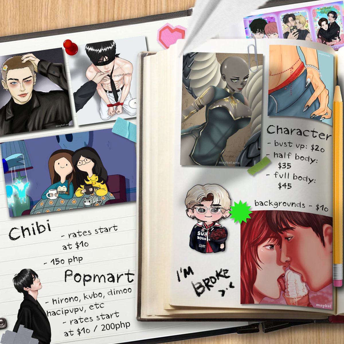 maykel - COMMISSIONS OPEN tweet media