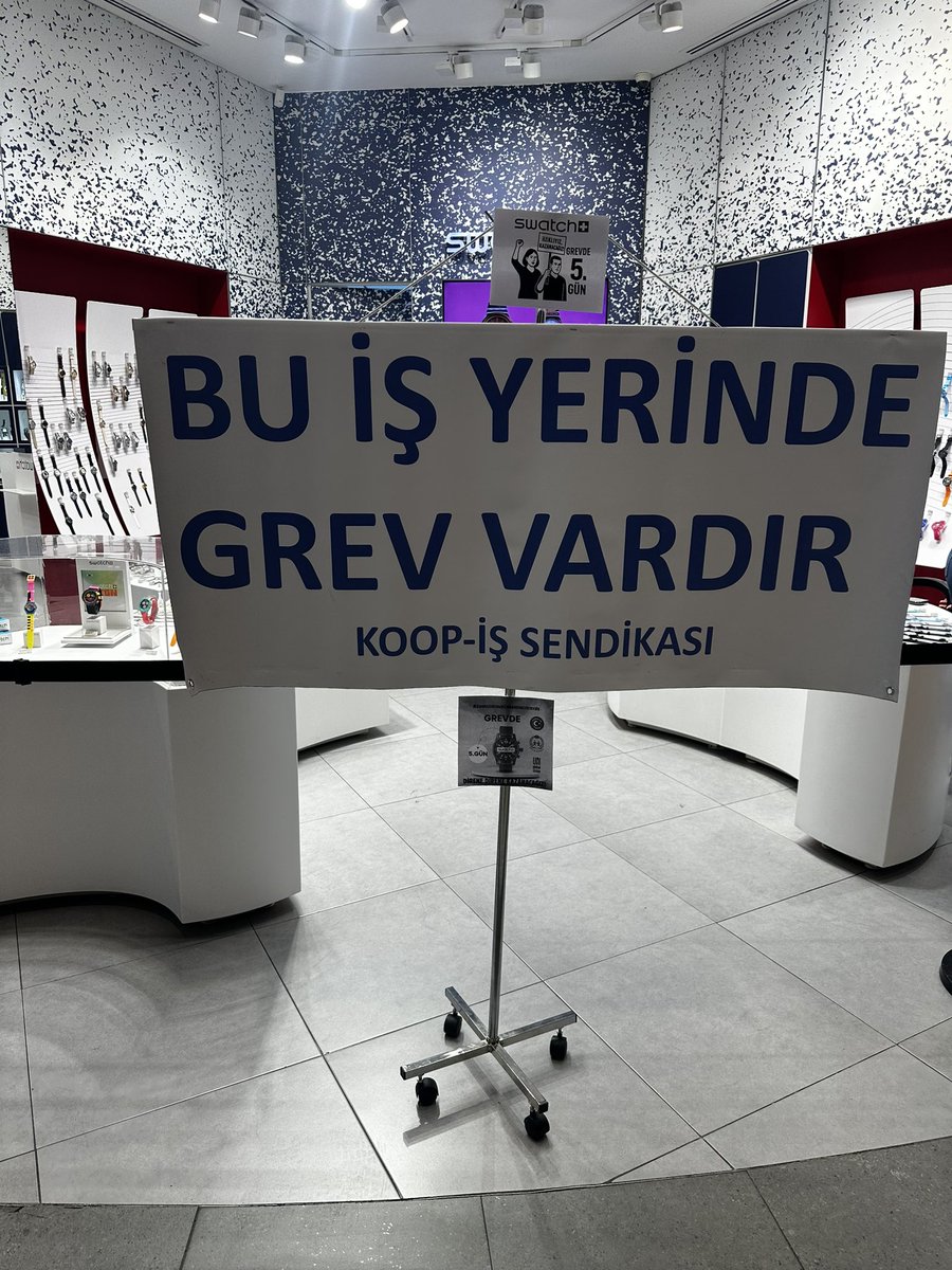 #swatchgroupçalışanlarıgrevde