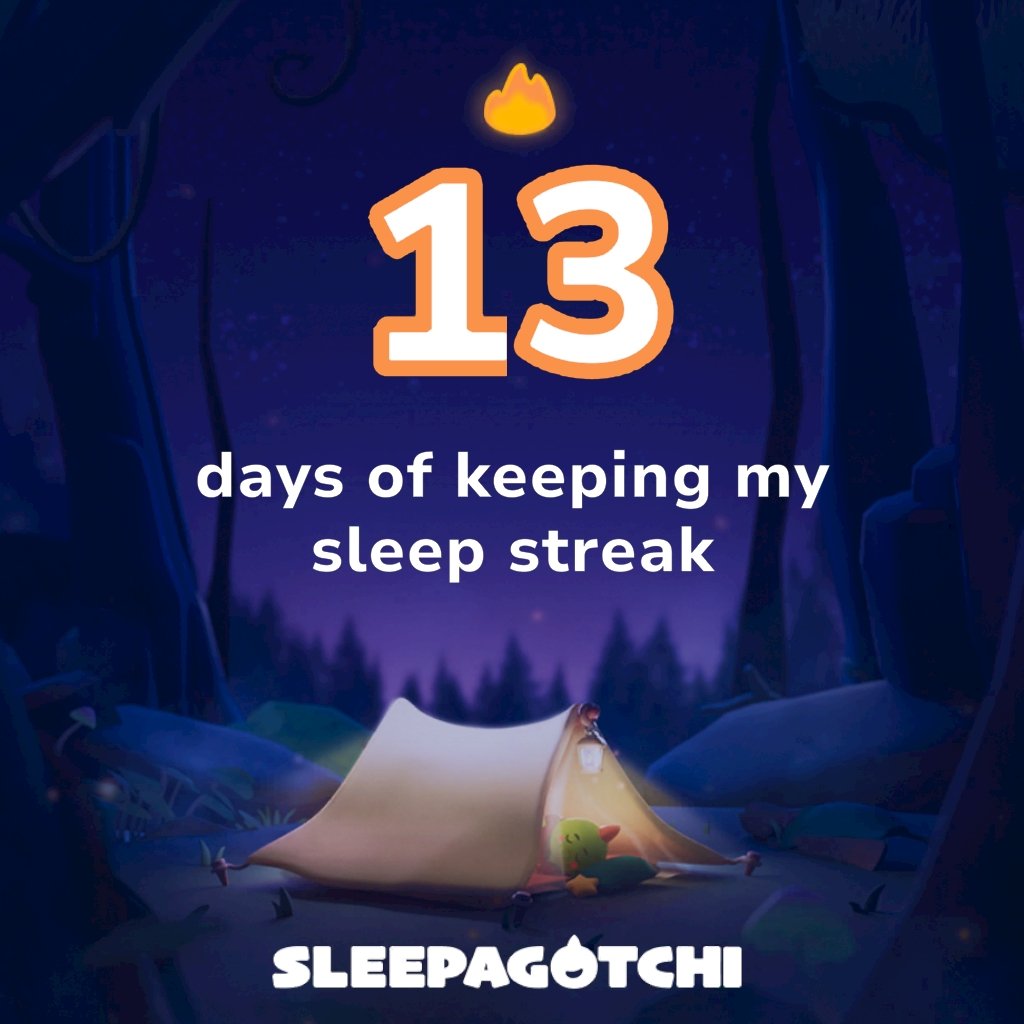crypto_libster's tweet image. Got a sleep streak and vSLEEP!
Join me on Sleepagotchi.
sleepagotchi.com
