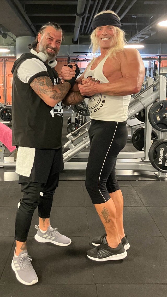 heute arme mit meinem bre