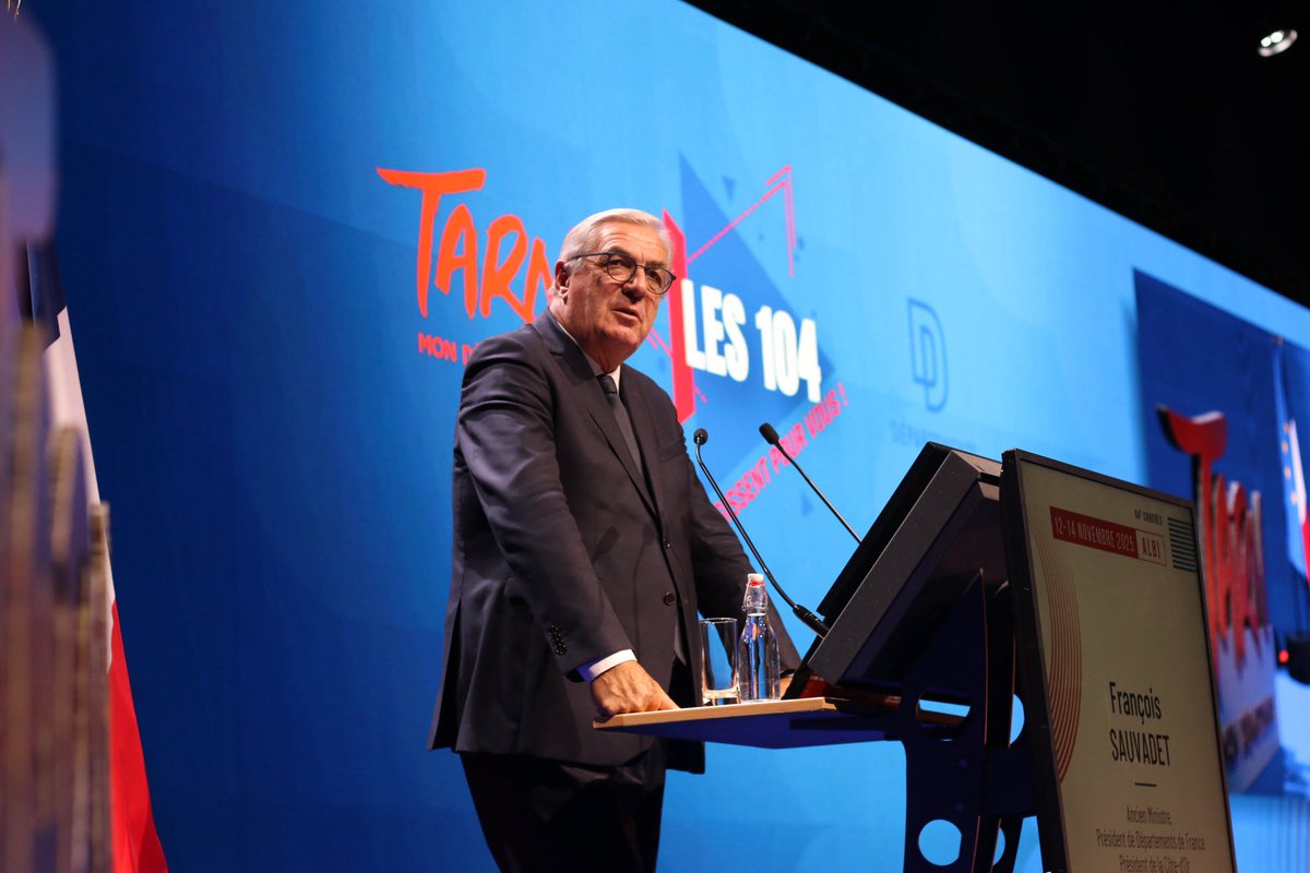 « Imaginez demain des routes fermées, des collèges qu’on ne pourra plus rénover, des pompiers qu’on ne pourra plus équiper ; et des projets communaux qui ne verront jamais le jour… » <a href="/Sauvadet/">François Sauvadet</a> 

#AssisesDF2025