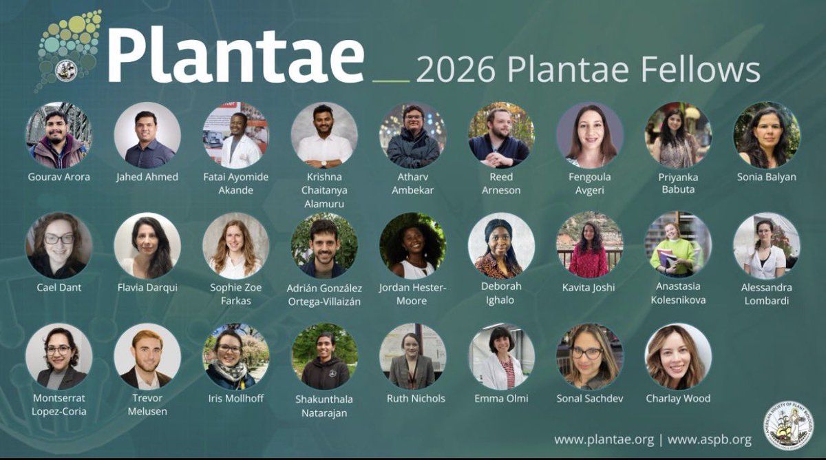 Proud moment for our lab at <a href="/NIPGRsocial/">BRIC-NIPGR</a> . Dr Priyanka Babuta Project Scientist from my group has been selected as a 2026 ASPB Plantae Fellow! <a href="/BricDbt/">BRIC DBT</a> <a href="/DBTIndia/">Department of Biotechnology</a> Congratulations <a href="/_priyankababuta/">Dr. Priyanka Babuta</a>