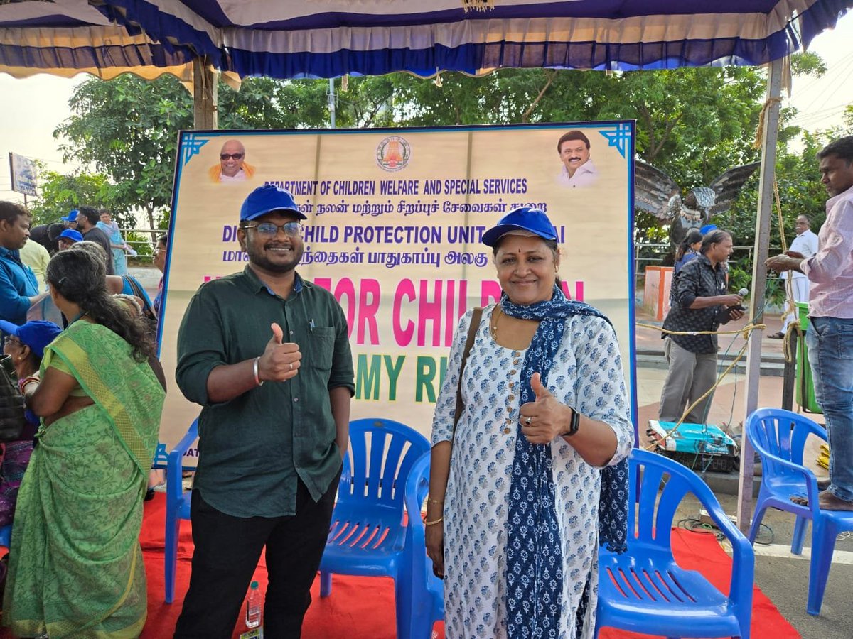 Happy Children’s Day!

We joined the Walk for Children Rally by the Chennai District Child Protection Unit to celebrate Children’s Day with the theme “My Day, My Rights.”

A beautiful morning dedicated to honoring and uplifting every child’s voice.

#ChildrensDay #ChildRights