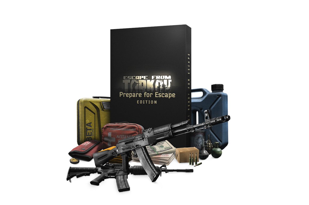 leth1tv's tweet image. 💥 GIVEAWAY 💥

To celebrate Escape From Tarkov finally hitting 1.0, I’m giving away a brand-new, unused Prepare for Escape Edition.

The giveaway runs for 24 hours only. Good luck.
Enter below 👇👇👇
#EFT #Tarkov