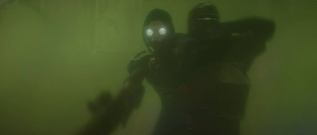 Tu_Cerebro's tweet image. Brad doesn&apos;t mention it, but the fact that they chose a bird call instead of,Idk, the sound of a mongoose is quite curious.
Knowing that Amanda mentions a gilded cage.
I like to think now that she uses her rifle as the only thing that gives her freedom and her bullets is her call