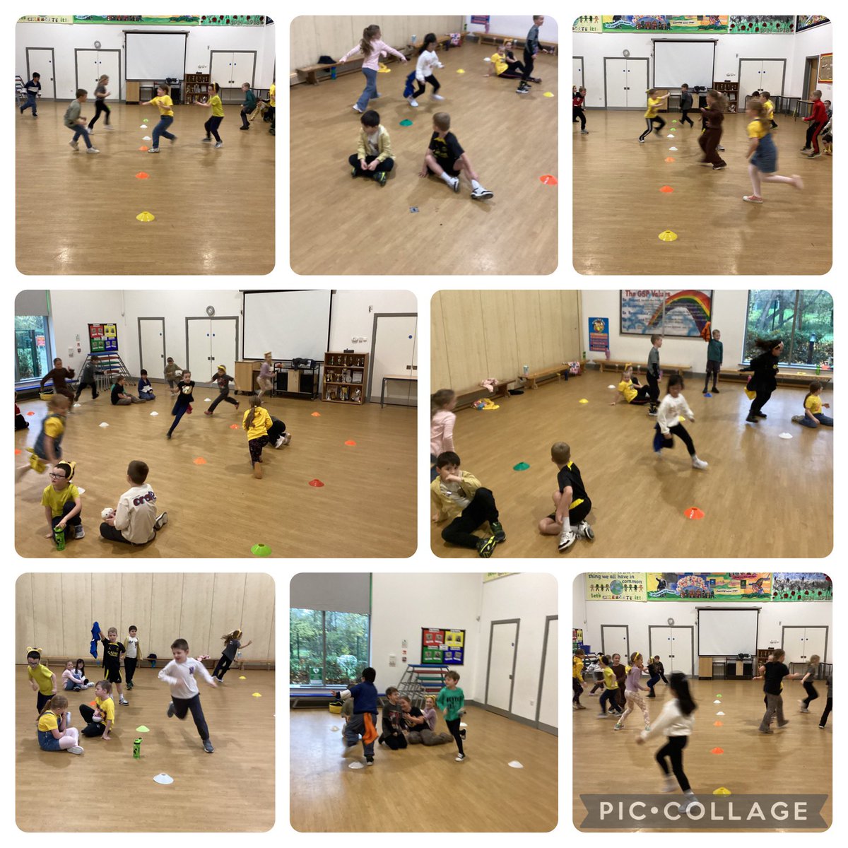 ElmTreeGSP's tweet image. In multi skills today we focused on running and changing our direction whilst running 🏃‍♂️ we played a game of cat and mouse to practise changing direction to catch our peer!
#greatsankeysport
