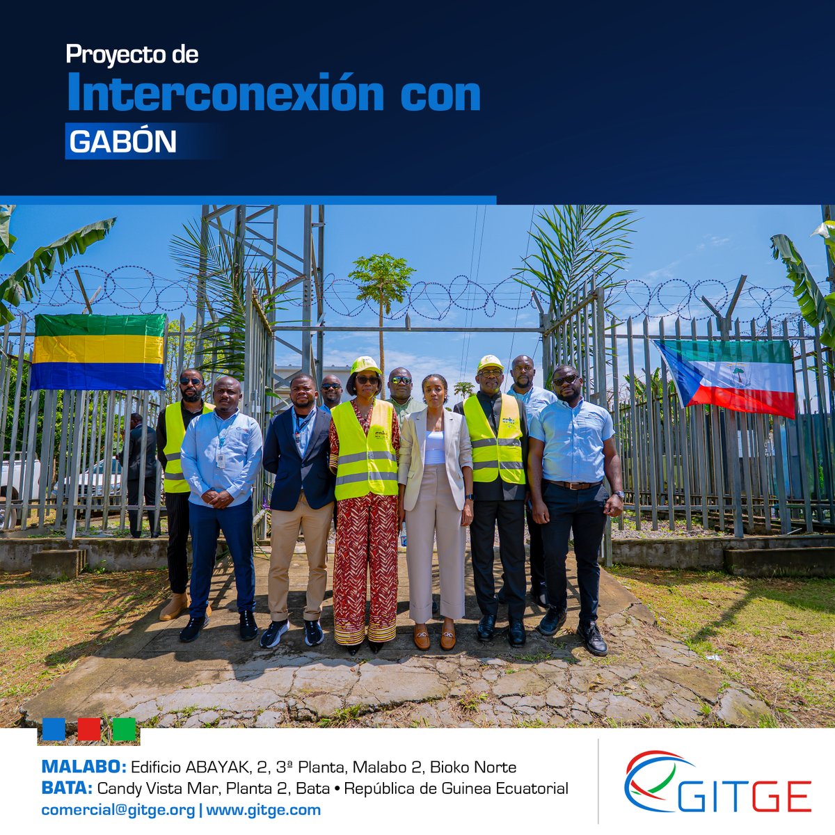 Guinea Ecuatorial y Gabón alcanzan un hito histórico: la interconexión de fibra óptica entre Ebebeyin–Bitam ya es una realidad.
Este enlace refuerza la conectividad, la resiliencia y acelera la integración digital de África Central.
Trabajo conjunto de GITGE y SPIN Gabon. 🌍📡⚡