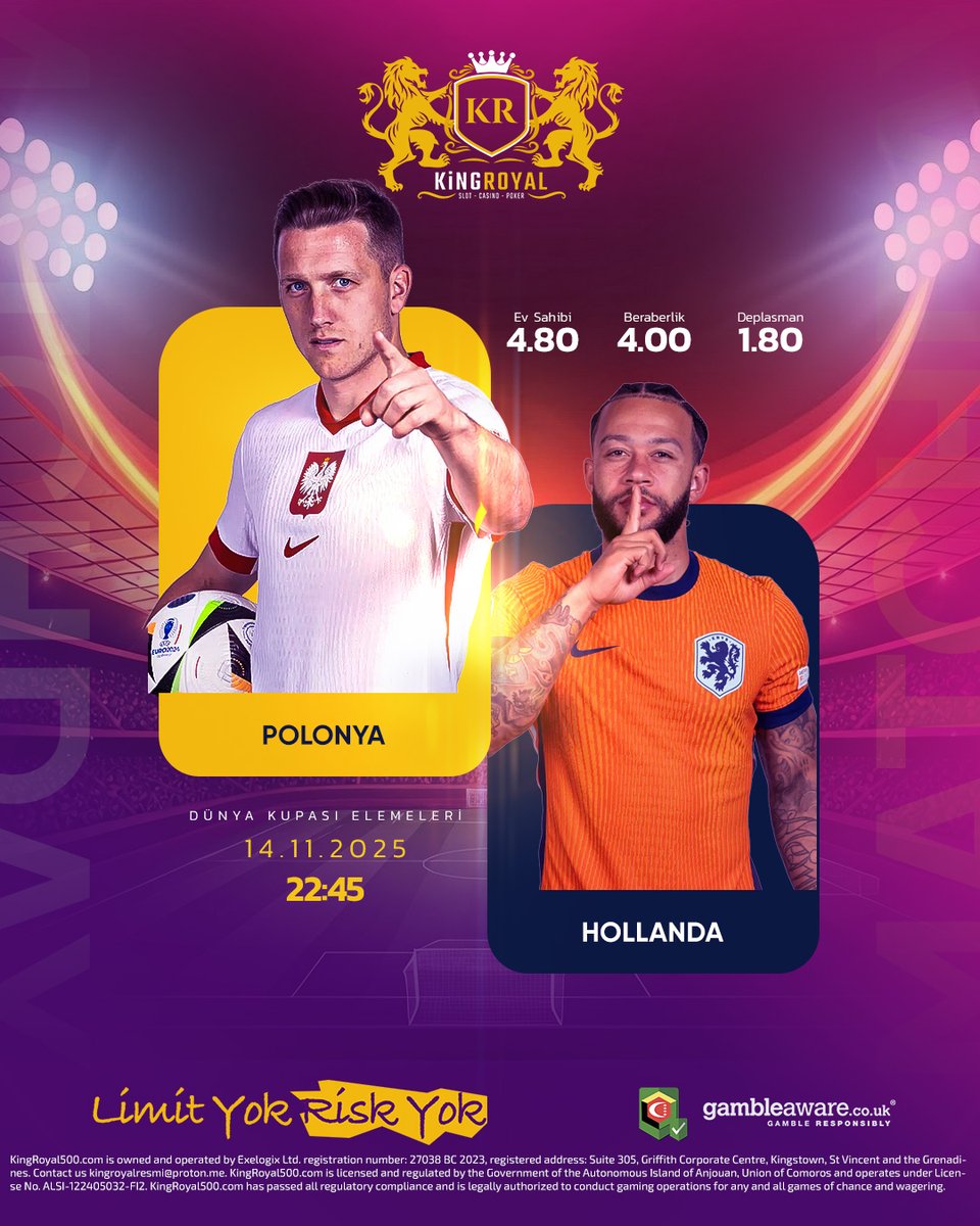 tutacaktim's tweet photo. 🔥 KingRoyal ile maç heyecanı zirvede!🔥

🇵🇱 Polonya mı? Hollanda mı? 🇳🇱
🔹Ev: 4.80 
🔹Beraberlik: 4.00 
🔹Deplasman: 1.80
⚽️Tahminini yap, kazanca ortak ol! ⚽

🔗Güncel link yorumda! 
#Meritking #Kingroyal #madridbet #hayırlıcumalar #WeAreWithYouRafa https://t.co/DyfWVpAtDa