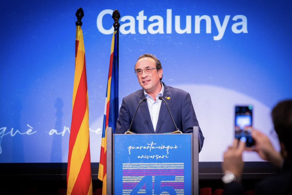 Ahir una colla d’amics i ex militants vam trobar-nos per celebrar que la <a href="/JNCatalunya/">Joventut Nacionalista de Catalunya</a> ha fet 45 anys. 

45 anys de l’escola de patriotes, amb una trajectòria exemplar per fer una Catalunya lliure, rica i plena. Una Catalunya independent. 

Visca la JNC i visca Catalunya lliure!