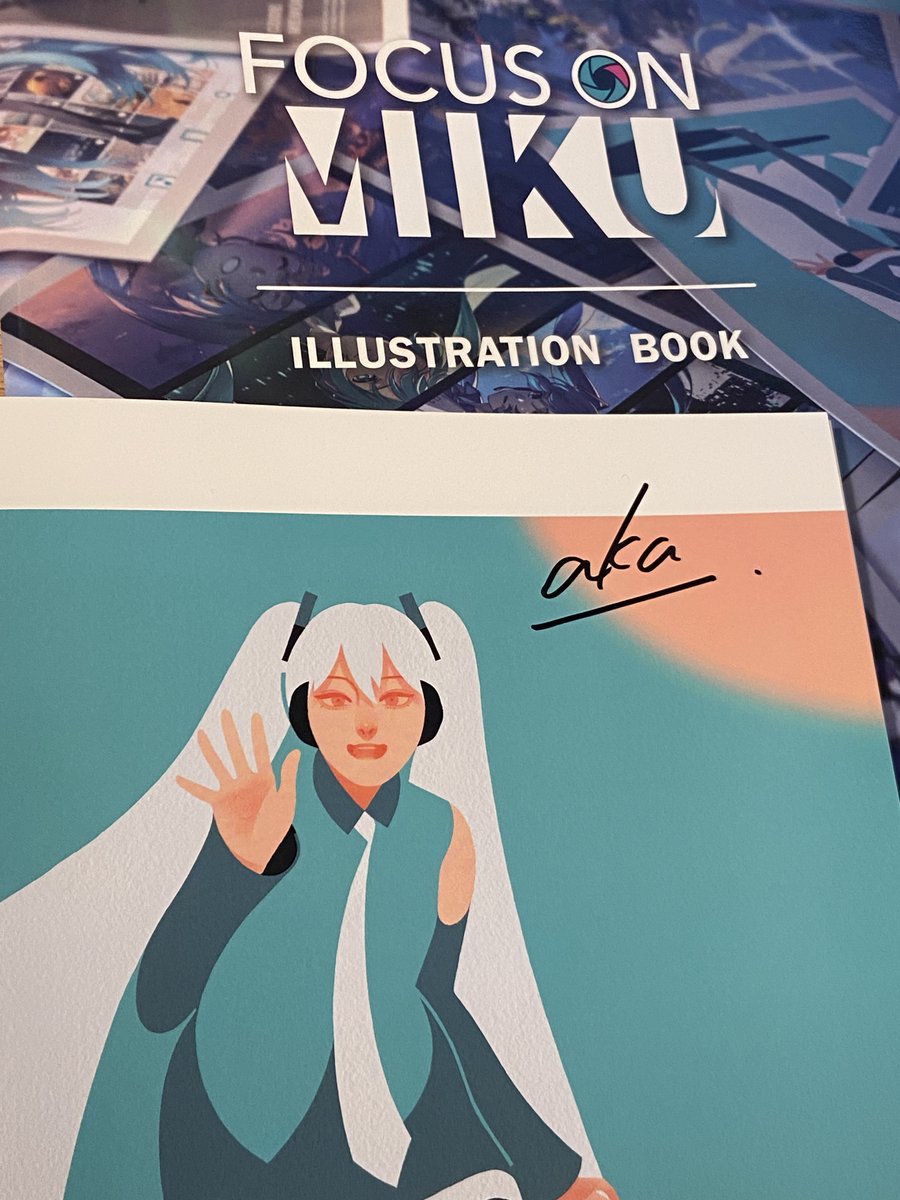 📸 #初音ミク イラスト展『FOCUS ON MIKU』📷 赤（@aka_outwork）さん