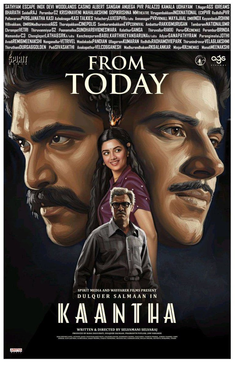 tweet2karth's tweet photo. Liked #Kaantha a lot!
Earnest performances across the board and a gripping mystery that really clicks in the second half. This isn’t a slow burn thriller - it’s an engaging ride that unfolds at its own pace and keeps you hooked throughout. 👏🏼 https://t.co/qabkxysysL
