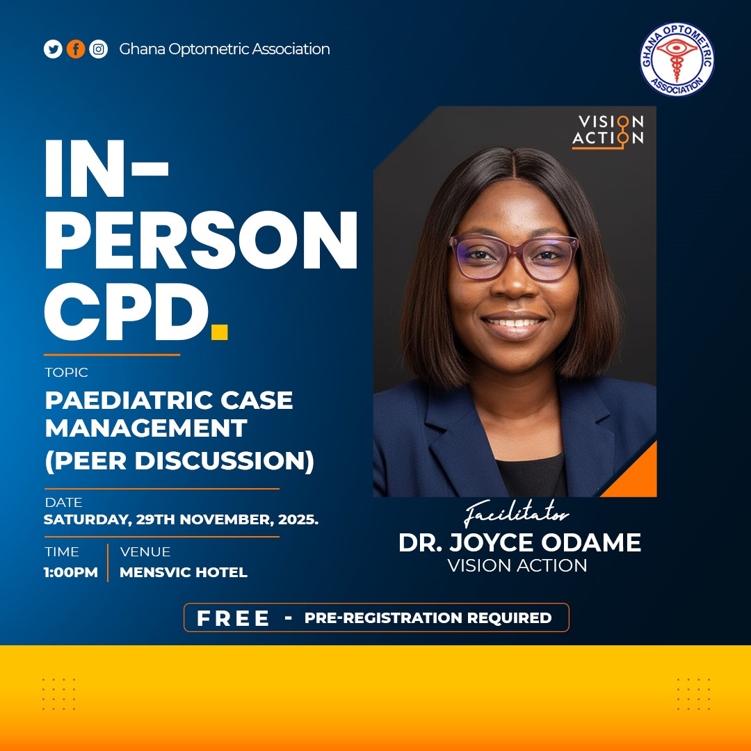 Ghana Optometric Association tweet media