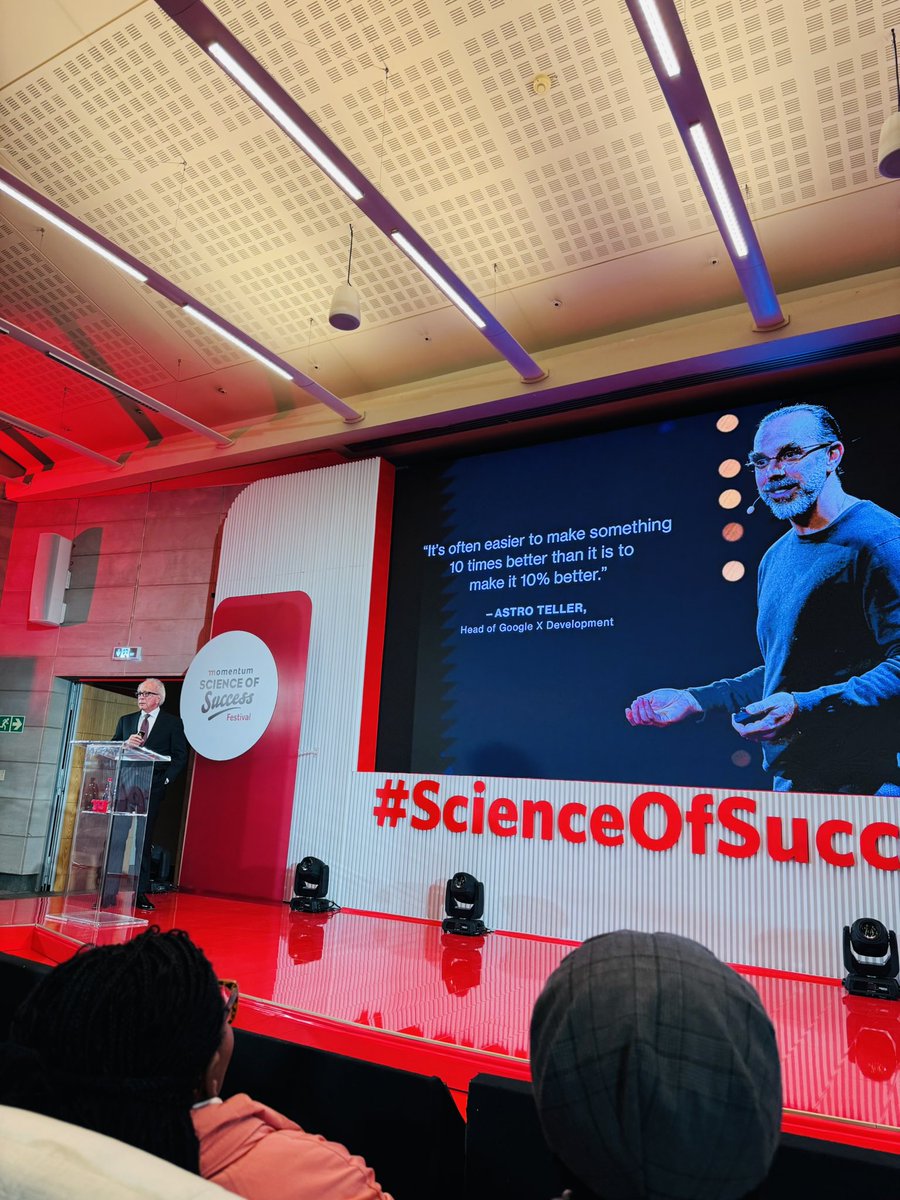 “You do not always have to try harder, sometimes you just have to try differently” - Dr Pritchett Price #scienceofsuccess <a href="/Momentum_za/">Momentum</a>