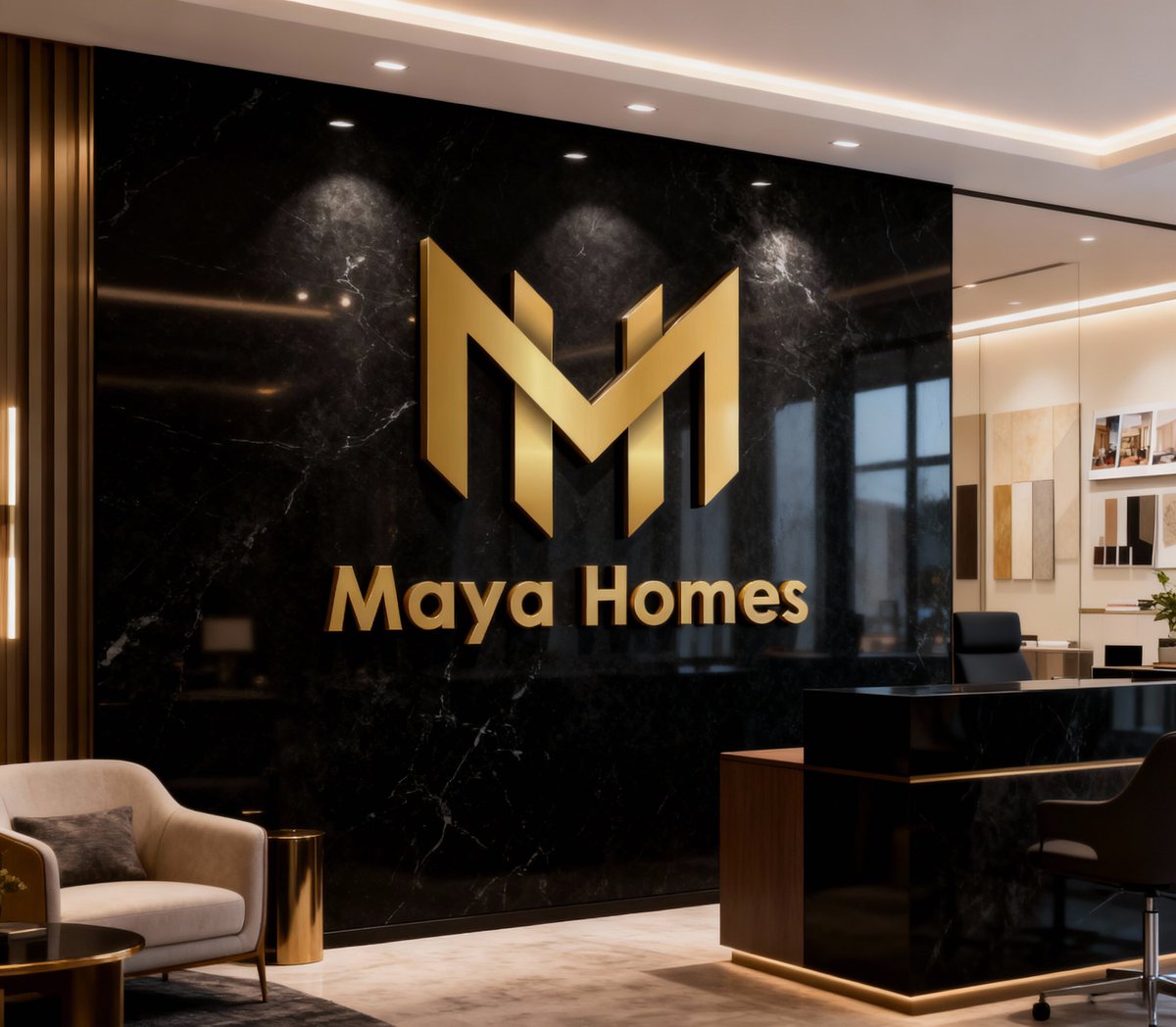 iamklef_5's tweet image. New logo design for Maya Homes! 🏠

Elegant, stylish, and reflective of their passion for beautiful spaces. 💼

Check it out and let me know what you think!

Need a logo that reflects your brand? Let&apos;s work together! 📨 #InteriorDesign #LogoDesign #Branding&quot;
