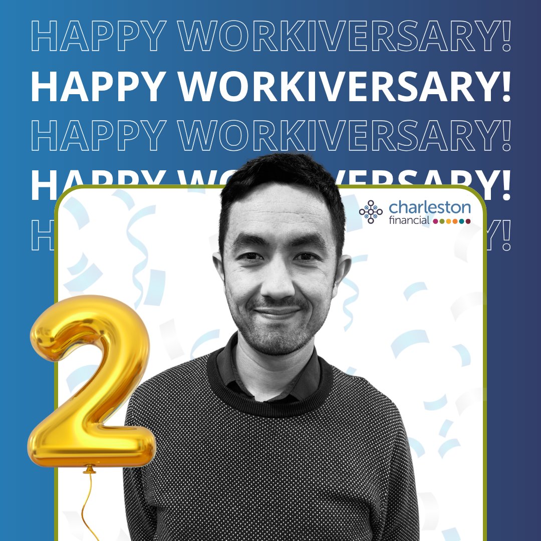 Charleston_FS's tweet image. A big shoutout to Tom Whelan, celebrating his 2-year anniversary with Charleston this month!👏 In this time Tom has become a trusted part of the team - bringing sharp market knowledge and a brilliant approach to specialist lending cases. Thank you, Tom, for all your hard work.