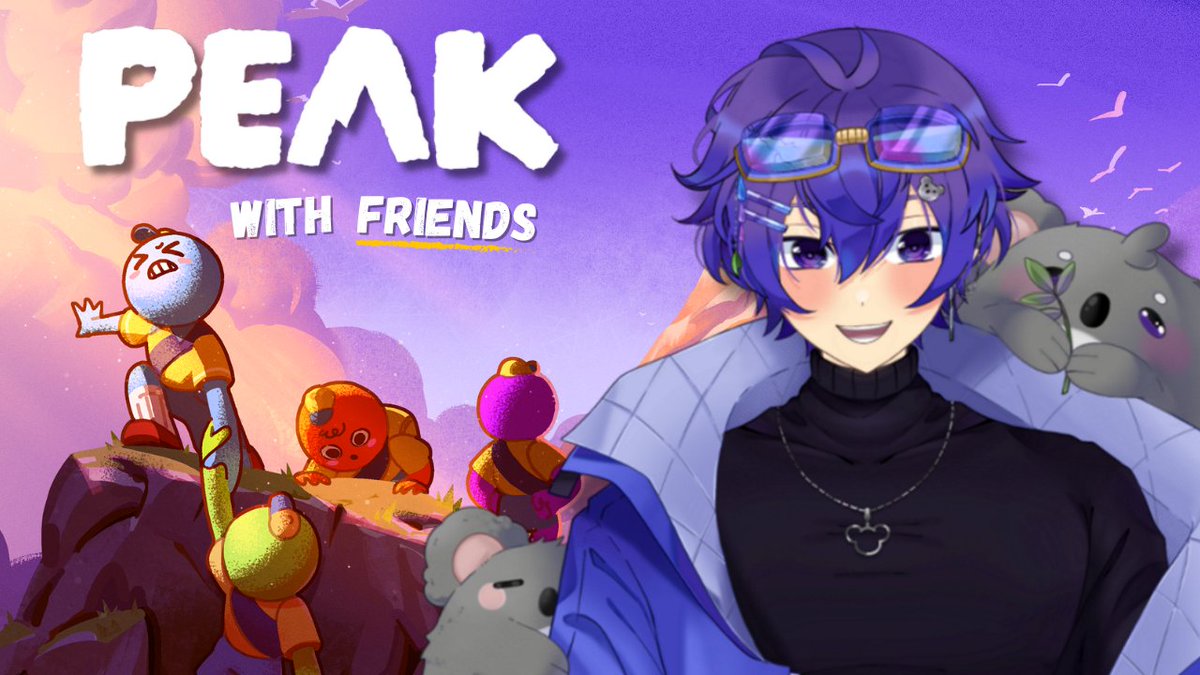 WE'RE REACHING PEAK TONIGHT RAHHHHH
(they will carry me :3)

🕘 9pm GMT+8, 2pm CET, 5am PST           
▶️ twitch.tv/endoukowawa

#KowaWatch #ENVtuber #Vtuber