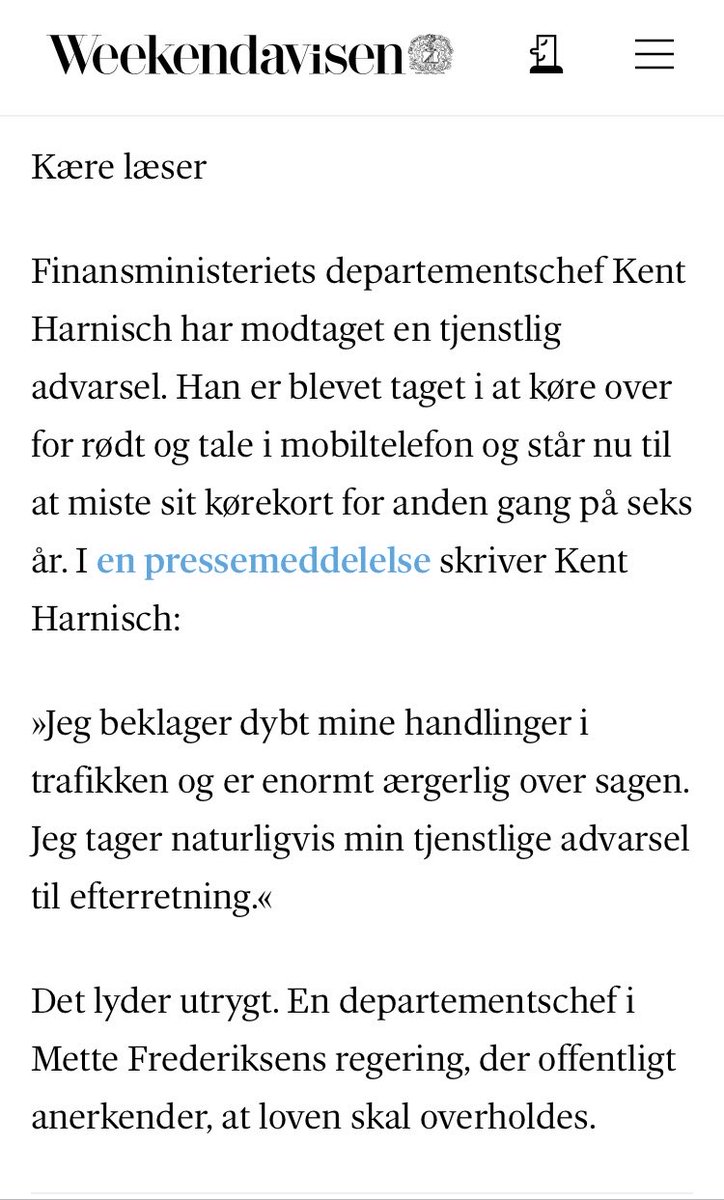 Ugens sidste nyhedsbrev
