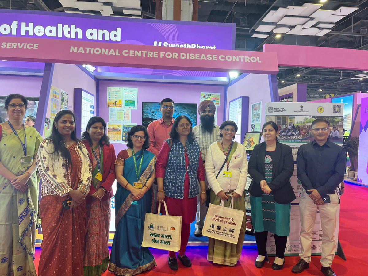NCDCMoHFW's tweet photo. NCDC participated @IITF, showcased its key public health initiatives;strengthening event based surveillance @COMMUNITYREPORTING TOOL  #IDSP #PublicHealth #Diagnostics #Surveillance #OneHealth #AMR #Climate https://t.co/7Ra34lyYbc