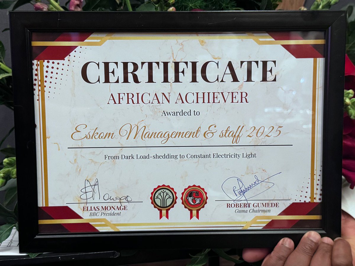 Eskom Hld SOC Ltd tweet media