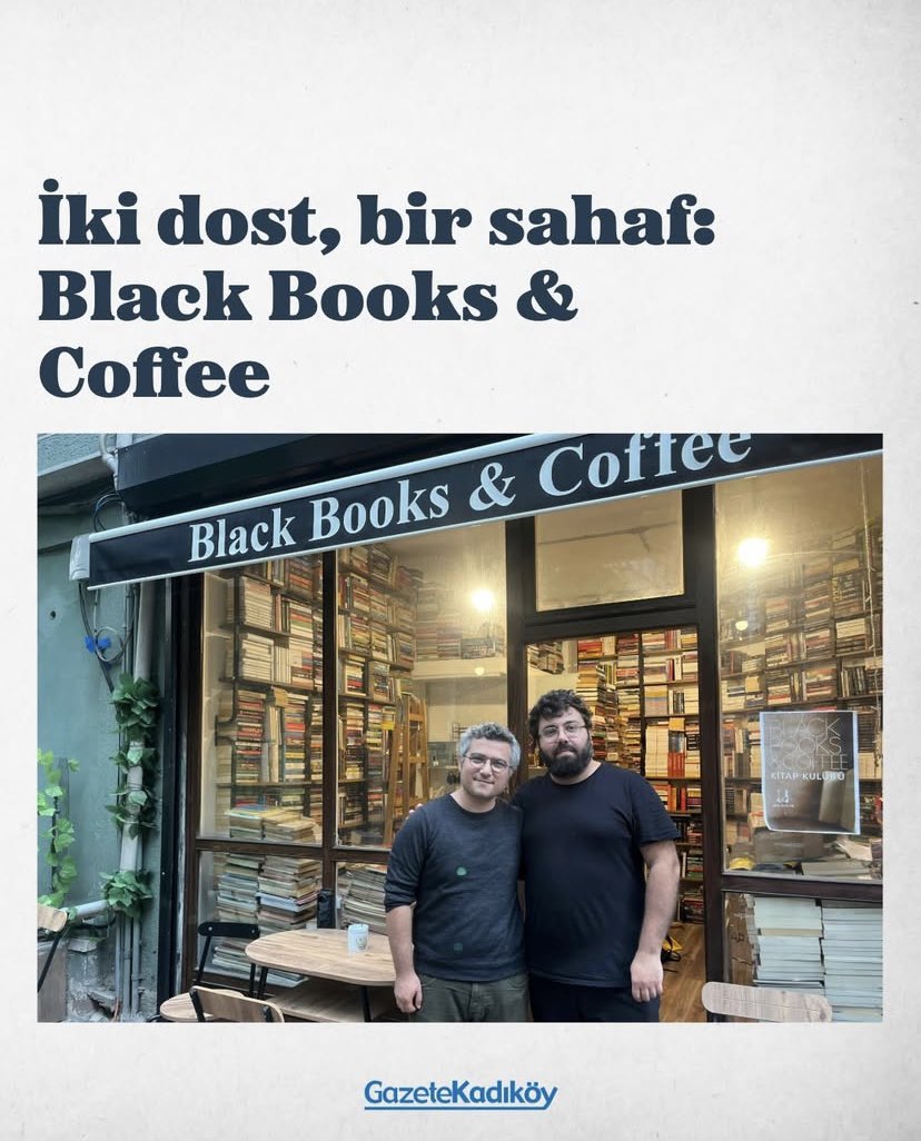 Gazete Kadıköy’den Simge Kansu ile Black Books &amp; Coffee üzerine konuştuk. Kendisine ve gazete ekibine teşekkür ederiz 🌿

gazetekadikoy.com.tr/kultur-sanat/i…