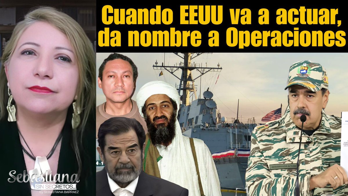 #SebastianaSinSecretos 

El silencio del régimen ante Operación Lanza del Sur
 
• Desde que arrancó la operación en el Caribe, EEUU no le había dado nombre hasta ahora lo que evidencia que se dispone a actuar. 

youtube.com/watch?v=W2sJK9…