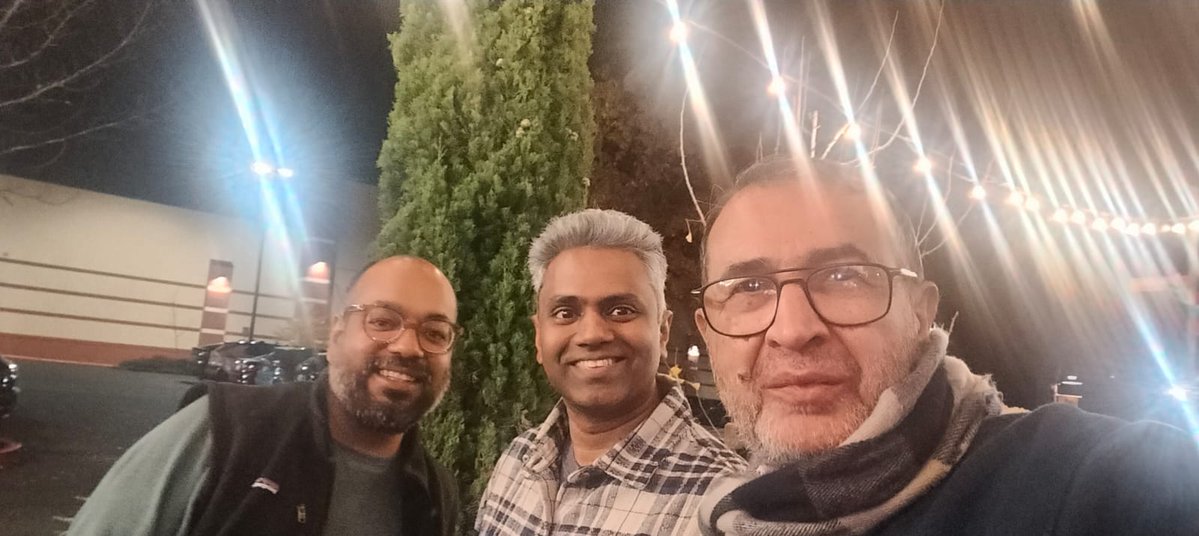 #Day6 | #Seattle 

The #BITSPilani delegation continued its global alumni connect in Seattle, meeting Mr. Roshan Shanker (M.Sc. Tech Finance, ’99–’03), Finance Director, Cloud &amp; AI Engineering Finance at Microsoft.