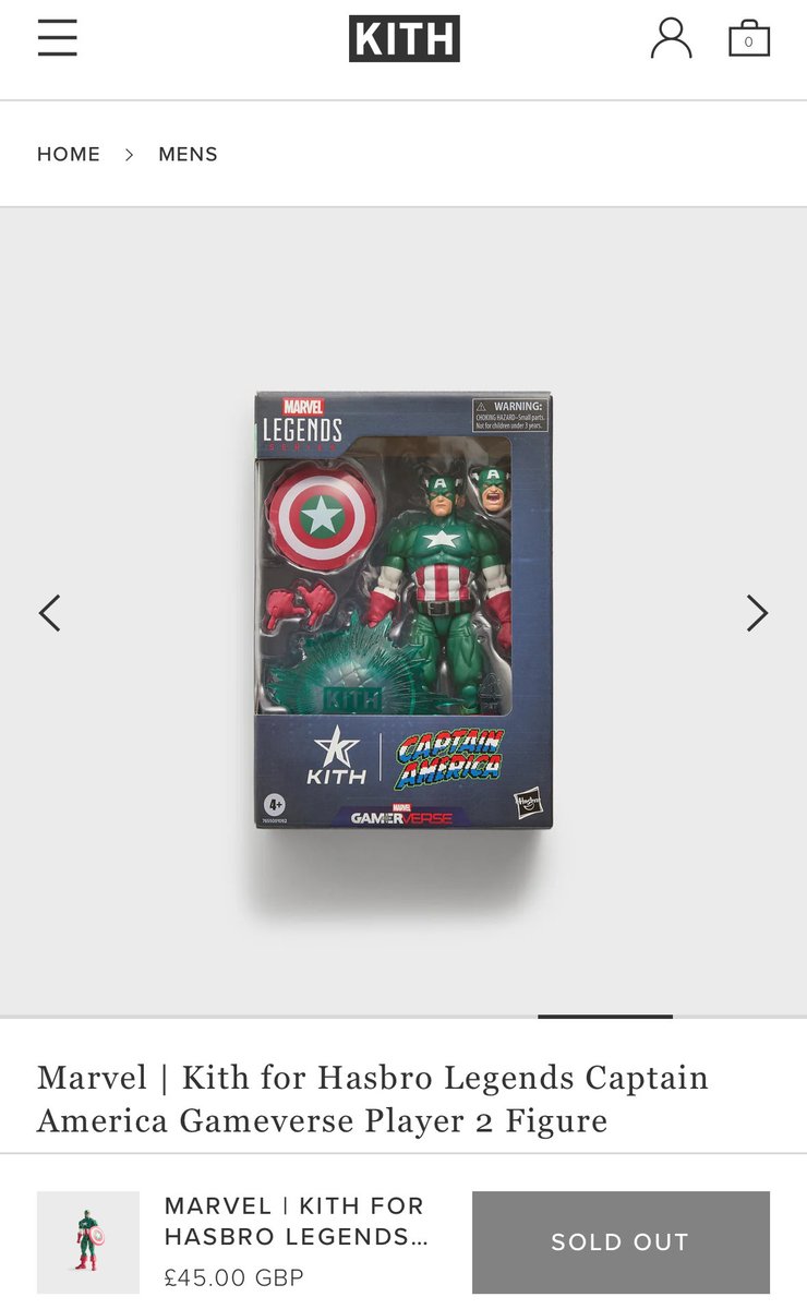 DanWhoReviews's tweet image. SOLD OUT! Both Kith Marvel Legends sold out in less then 10mins on the UK site, no idea about quality levels but when quick. #marvelvscapcom #hasbro #kith #xmen