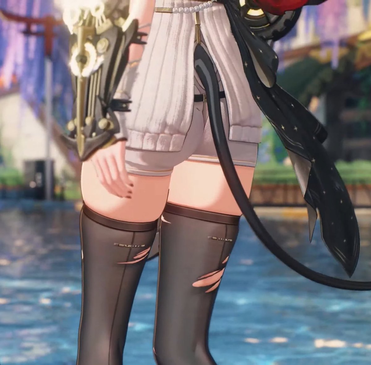 みんながザンニーのスキンで盛り上がる中
俺は破れてもがんばるストッキングくんに敬意を