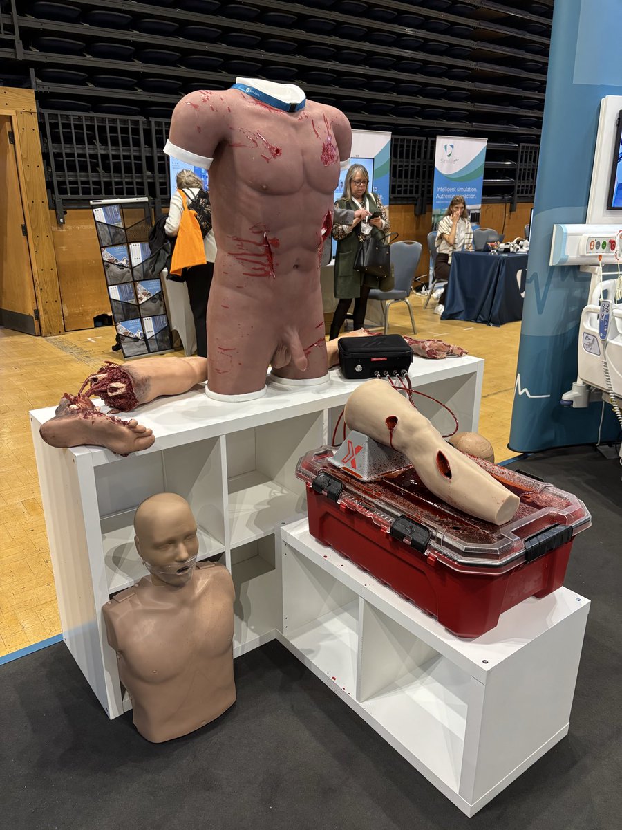 ALERT_Course's tweet image. Just wrapped up the #ASPiH Conference in Bournemouth! Met so many great people, saw some incredible simulation innovations, and learned a ton.🔥🎓 #SimEd #HealthcareSimulation