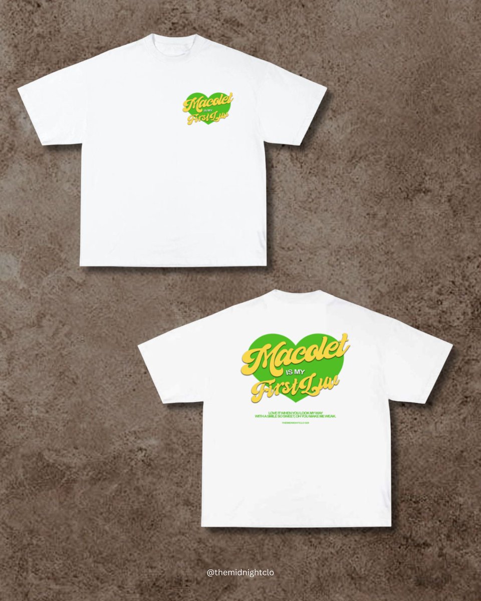 themidnightclo's tweet photo. MACOLET ver.

Here’s to adding a little spice to your next outfit. But let’s wait a little longer, we’re just excited to show you our new release. 🤩💙💛

Available for pre-orders SOON. Stay tuned. #themidnightclo #tmcph #binishirt #ppopmerch #bini https://t.co/UjrWcF9aMC
