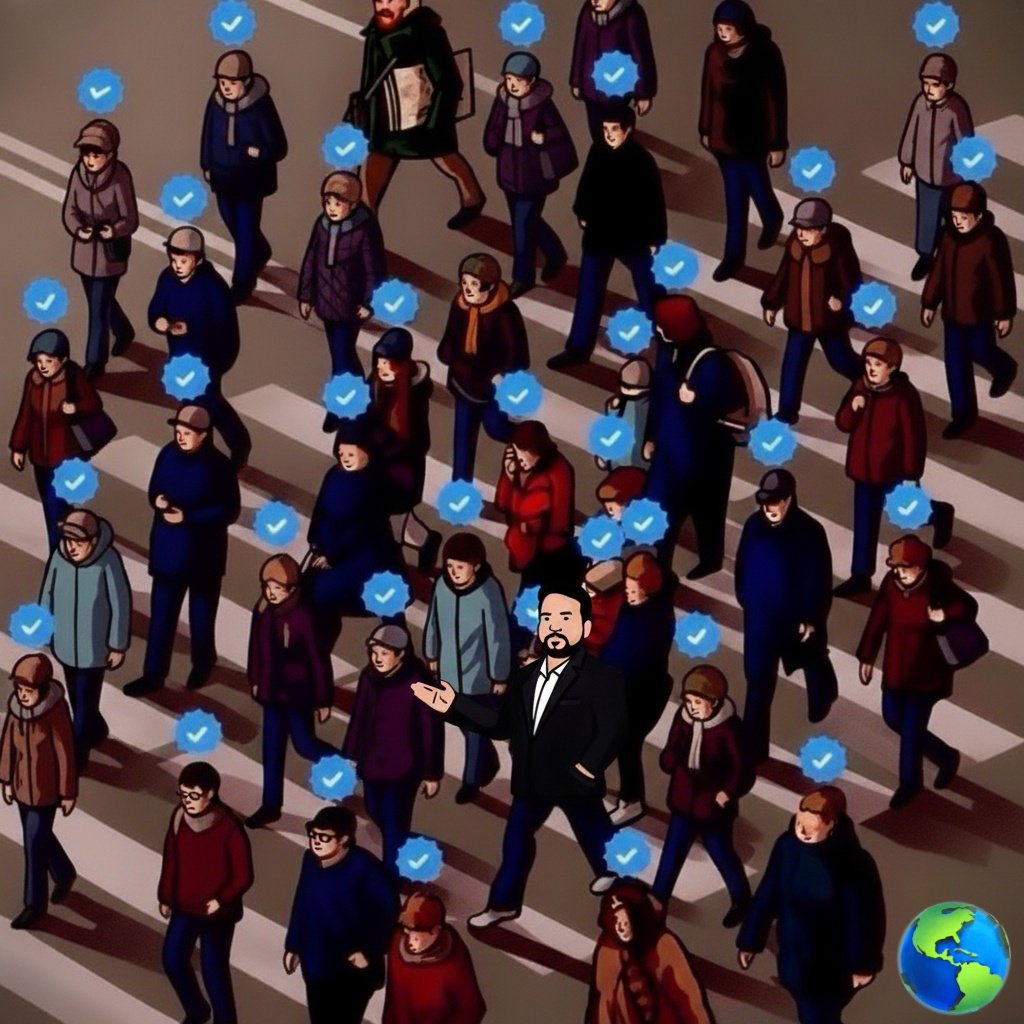 Even if you have just 100 followers. 

Just say hello

If you want people to connect with you.