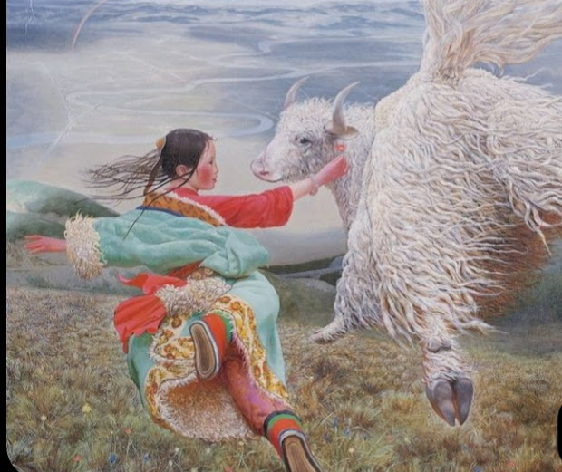 #arte #Mongolia Los días viernes ,ese niño interior que existe en nosotros ,se eleva por los aires ,libertad de tiempo y despreocupados....#BuenosDiasATodos