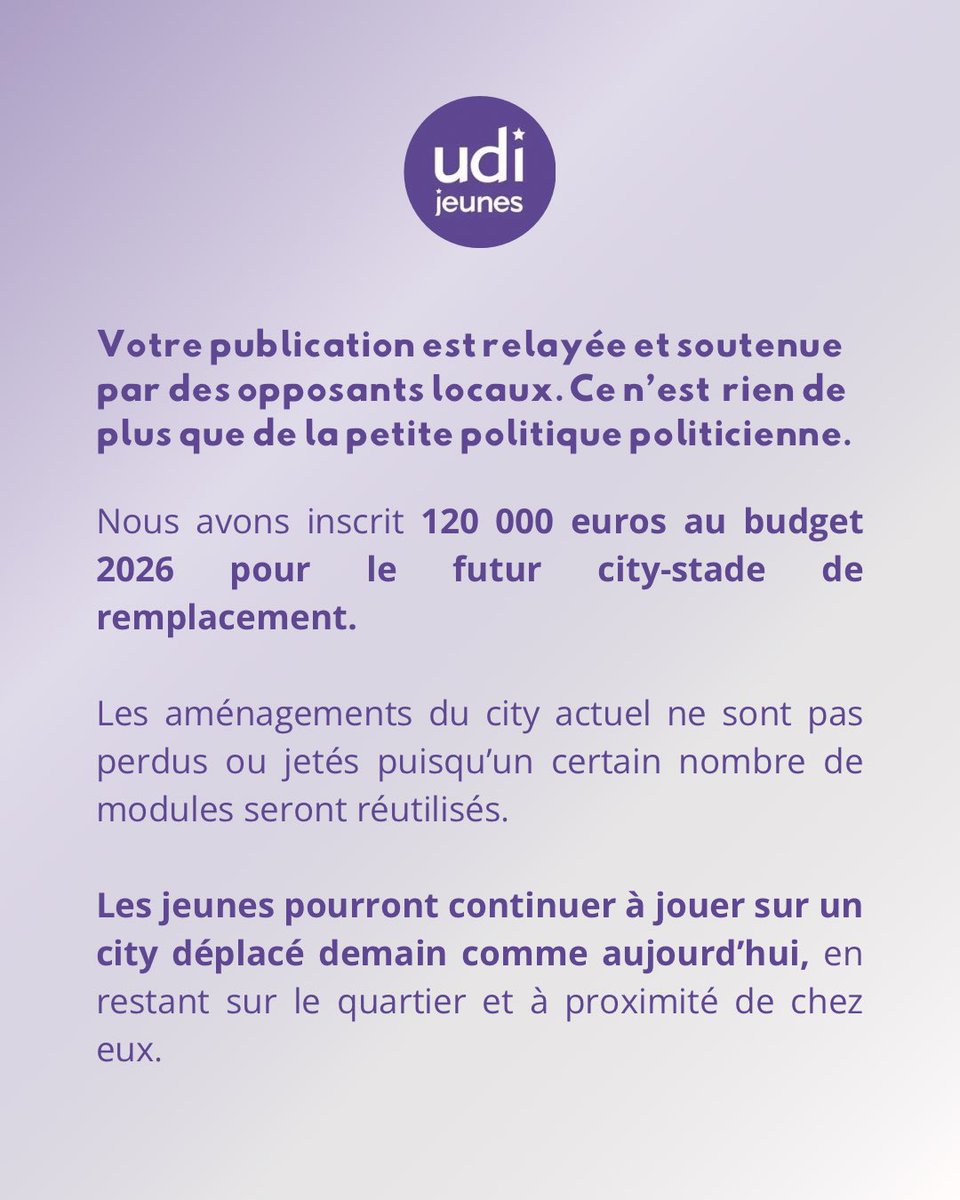 UDI Jeunes tweet media