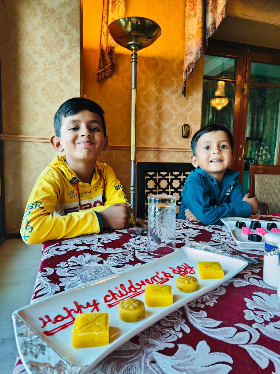 Happy Children’s Day! Celebrating the little ones who fill our lives with laughter, energy, and pure joy.
May their smiles always shine as bright as our lakeside sunsets.

Venue : @gajnerpalace
Group : @hrhhotels

#ChildrensDay #LittleGuests #JoyfulMoments #CelebratingChildhood