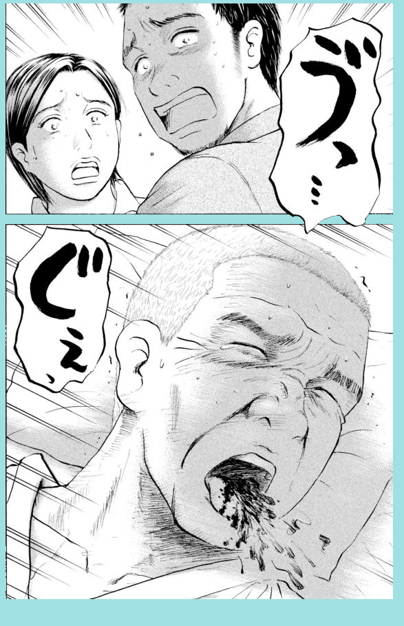 【心臓の病気だったのに、胃からの吐血?・・・原因は息子??そんなことある???】
0/2 