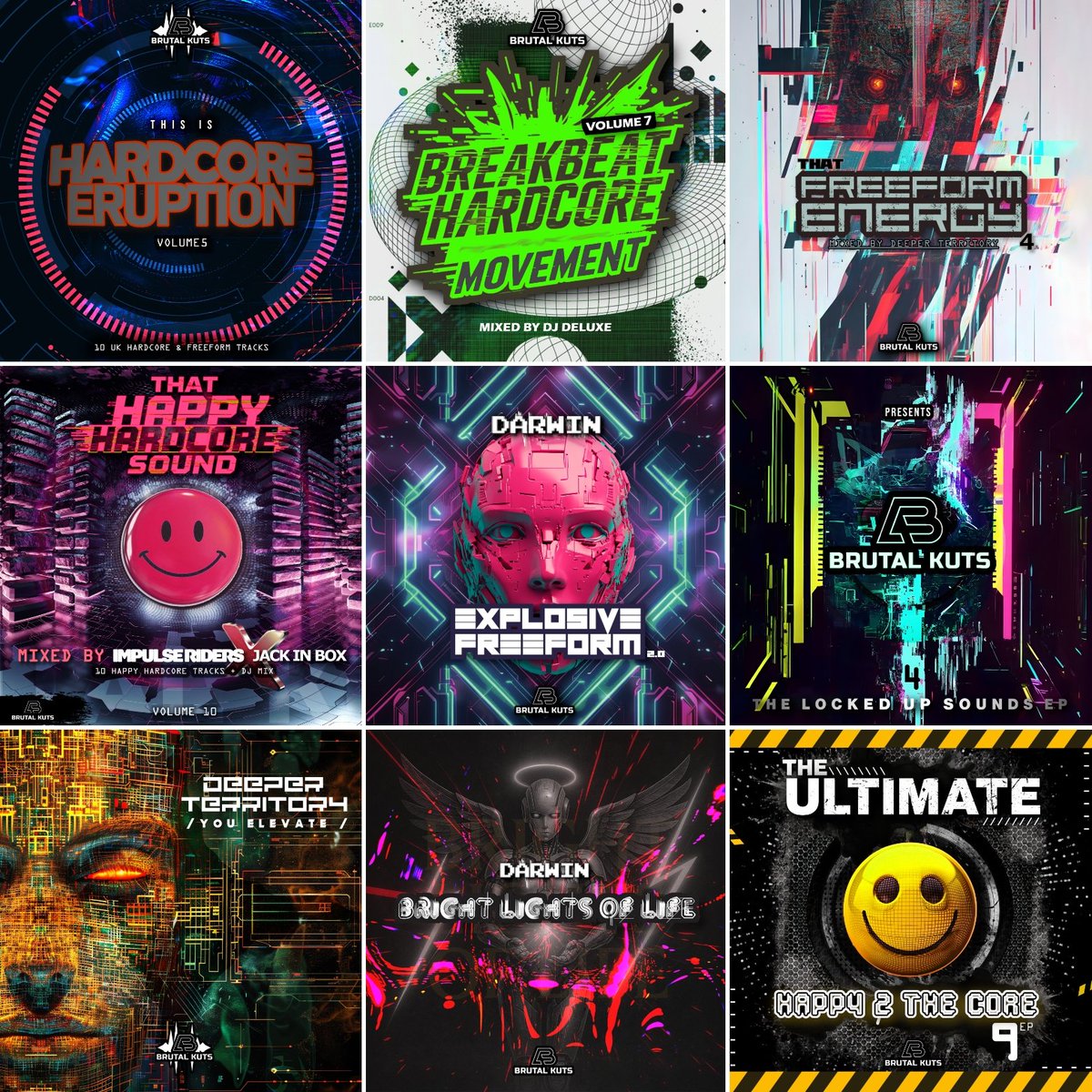 Not only have we got some Brand new releases!
We have a Weekend SALE too! No code needed!

Perfect opportunity to check out the releases you missed. 🤩

🎧 Listen &amp; support: brutalkuts.bandcamp.com