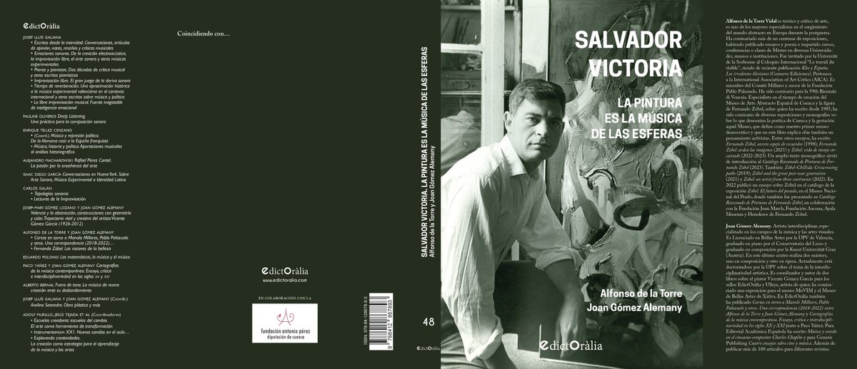 Salvador Victoria La pintura es la música de las esferas Alfonso... lacentral.com/agenda/madrid/…
