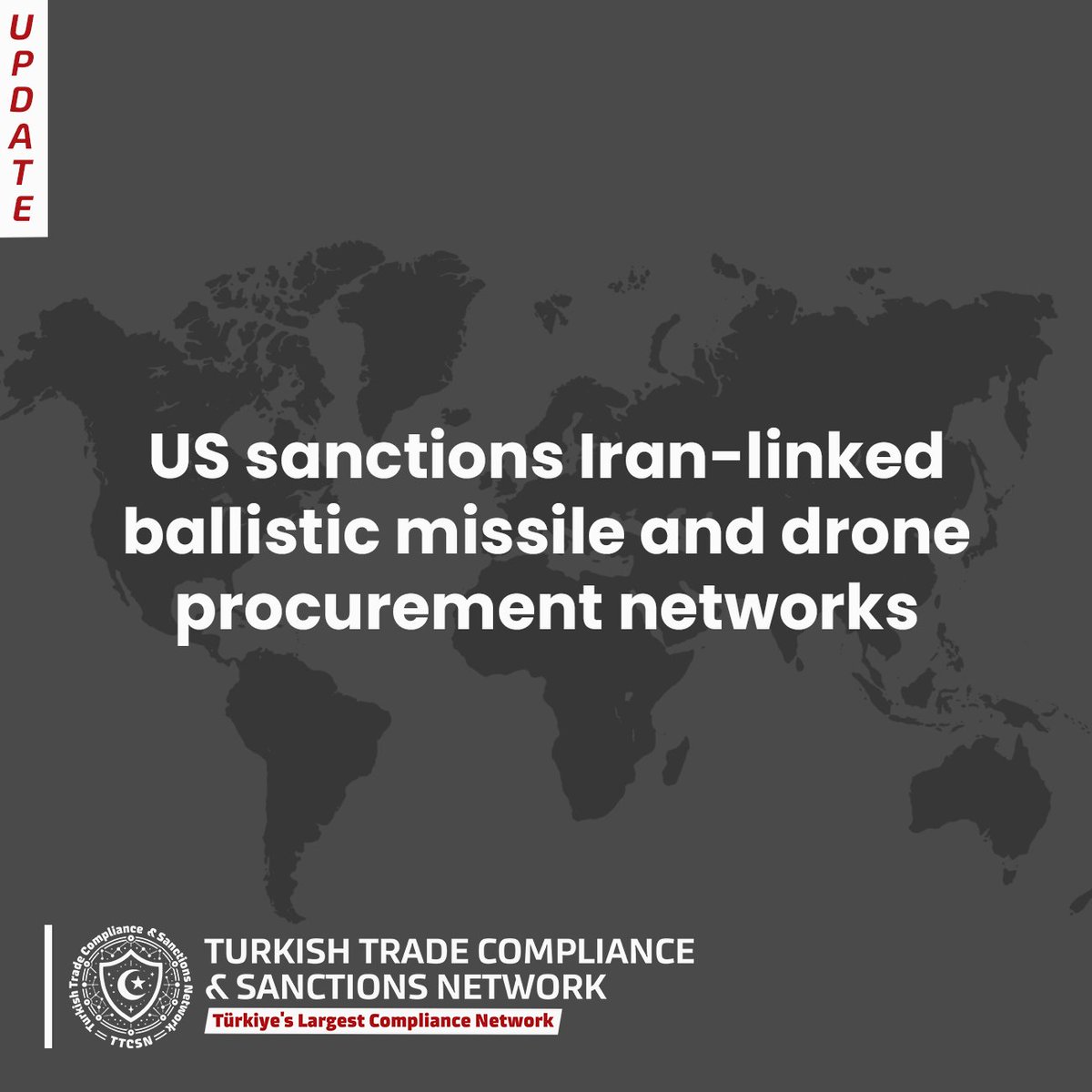 ttcsnetwork's tweet image. The United States has designated 11 individuals and 21 entities linked to Iran’s procurement of ballistic missiles and unmanned aerial vehicles (UAVs) under Executive Orders 13382 (non-proliferation) and 13224 (counter-terrorism). 
#TTCSN #TürkiyeTradeCompliance #ExportControl
