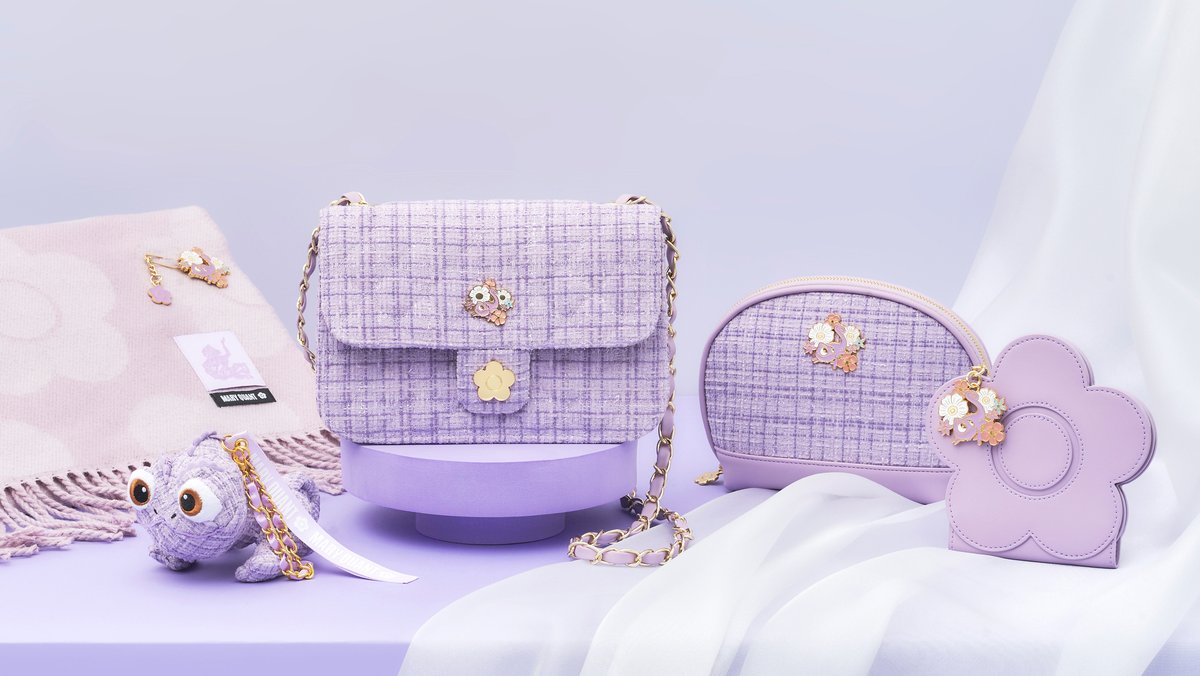 パープルカラーのグッズがキュート！／ 『#塔の上のラプンツェル』15