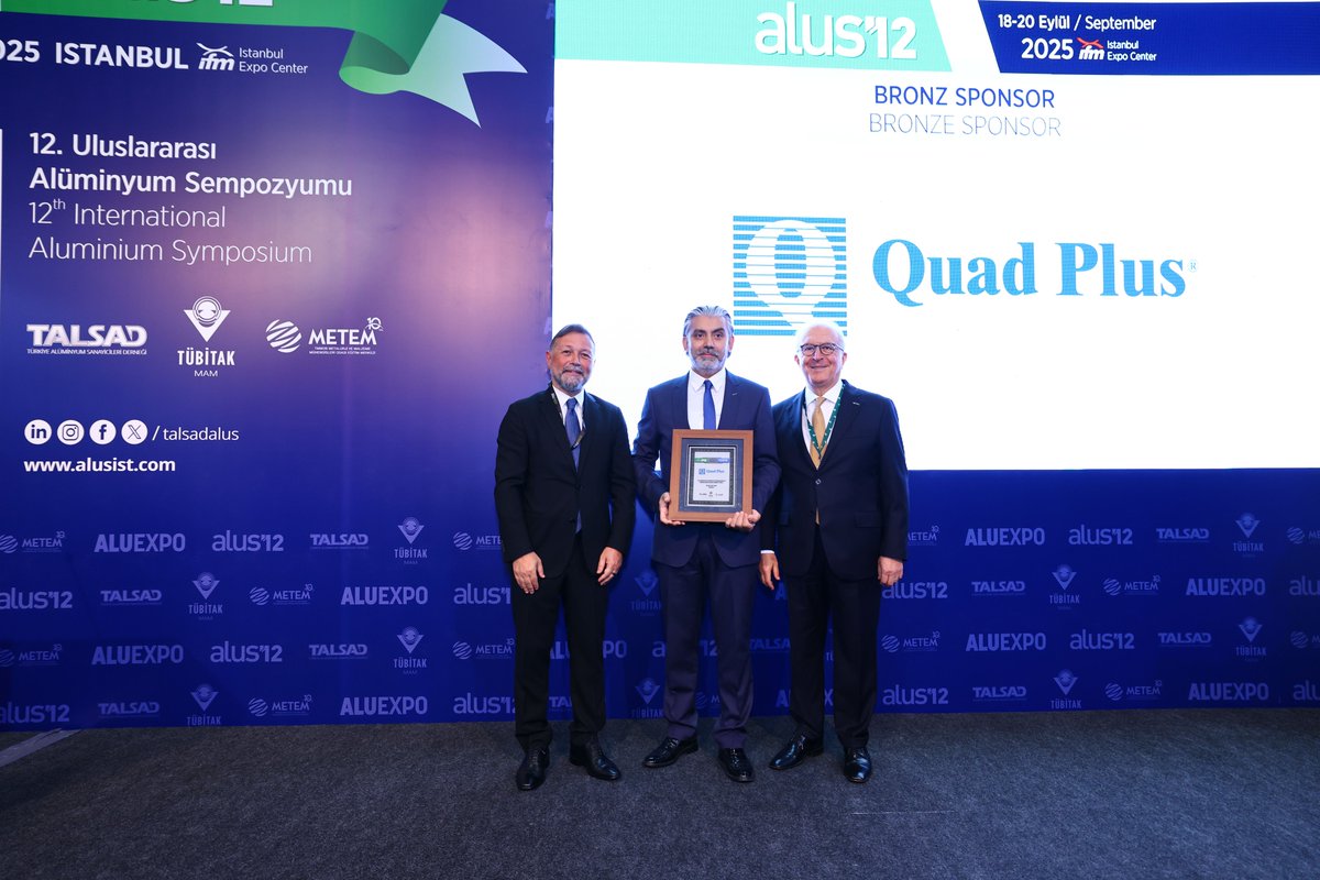 ALUS'12 Bronz Sponsorumuz olarak katkılarından dolayı, QUAD PLUS OTOMASYON firmasına teşekkür ederiz.                                                

We would like to thank QUAD PLUS OTOMASYON  for their contribution as our ALUS'12 Bronze Sponsor.