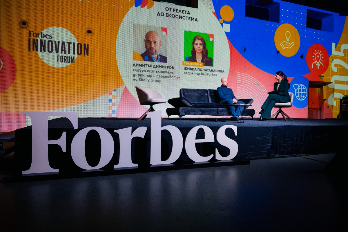 shelly_IoT's tweet image. 🚀 Shelly shines at the Forbes Innovation Forum &amp;amp; Awards 2025!
Our CEO Dimitar Dimitrov shared Shelly’s journey “From Relays to Ecosystem” - and won the title Innovative Leader of 2025, while Shelly 2PM Gen4 got 3rd place for Innovative Product: shelly.link/Forbes-BG
