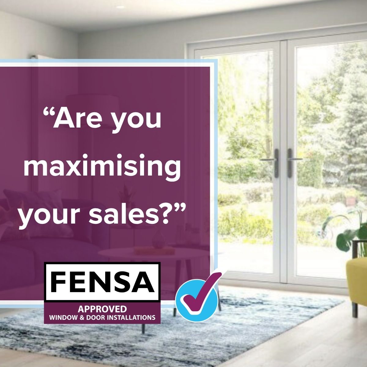 Are you a FENSA Approved Installer?

As a FENSA customer, you'll gain access to exclusive tools, expert advice and verified certification to help you grow your business and build customer confidence. 

ow.ly/aG6T50Xkgbz

#FENSA #InstallerNetwork #Compliance