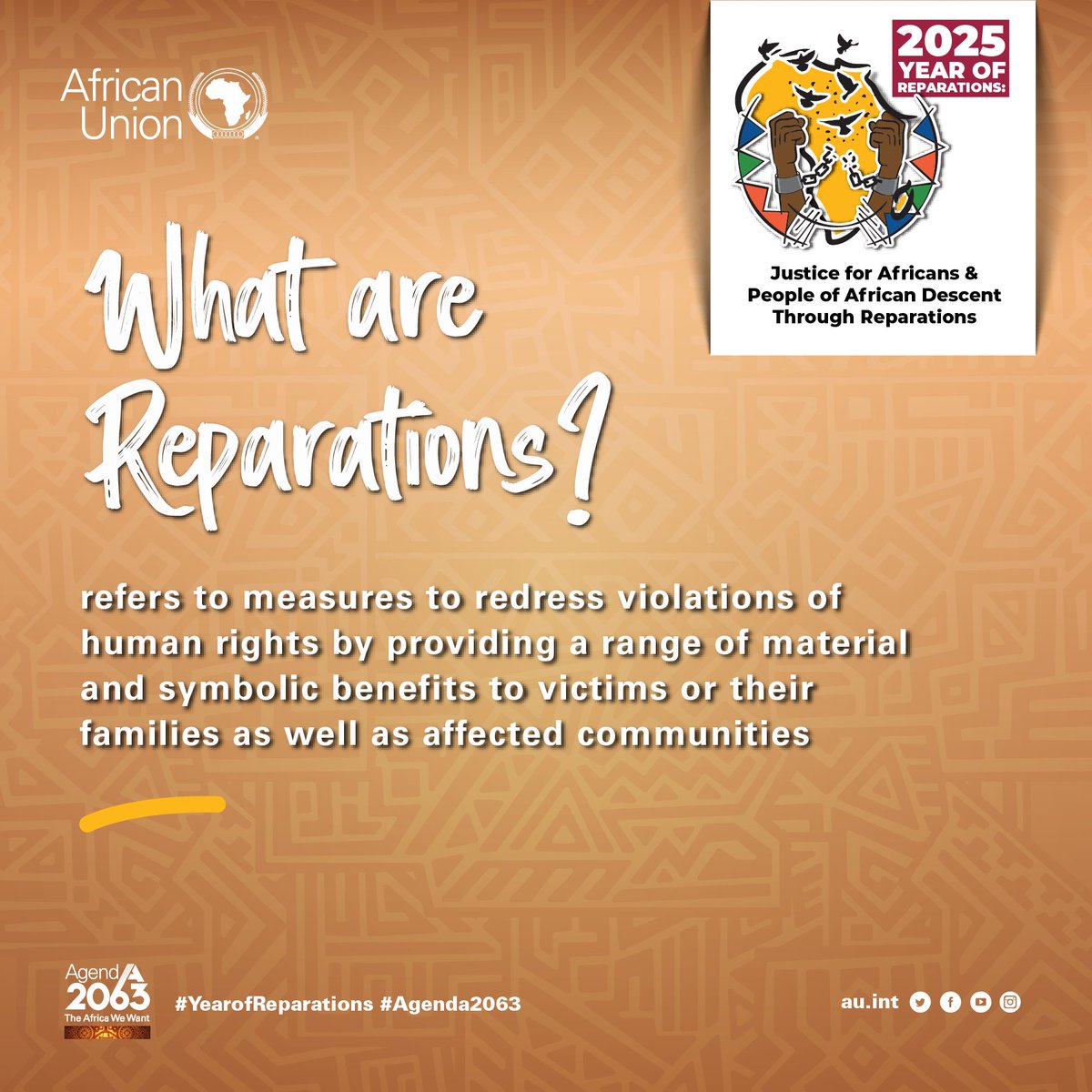What are Reparations?
They are deliberate actions to acknowledge and remedy historic and ongoing injustices through restitution, compensation, rehabilitation, memorialisation, truth-telling and more.
Reparations restore dignity, repair harm, and help build a fairer future.

As