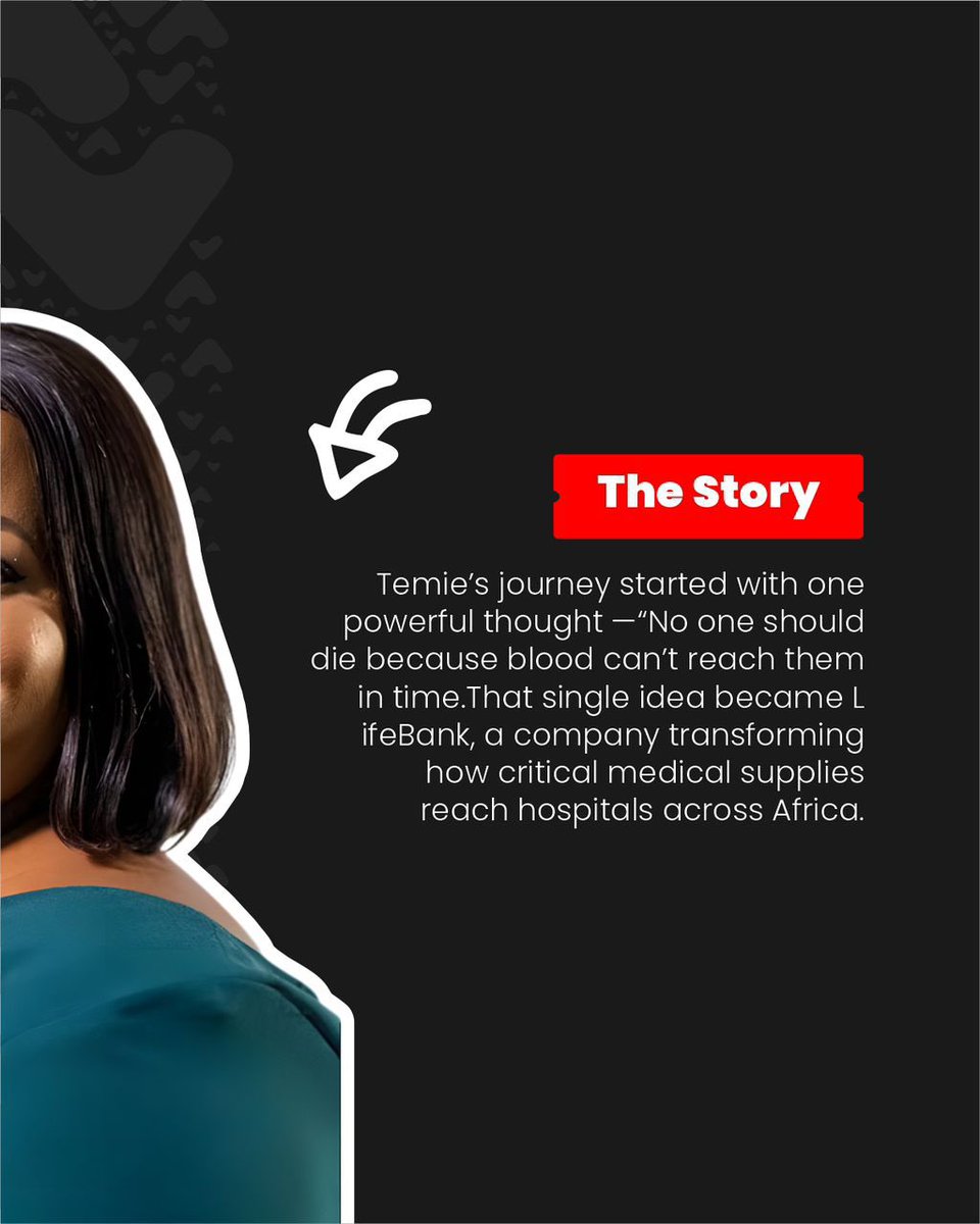 SilicondeltaNG's tweet photo. No one should die because blood can’t reach them in time, @temite turned that single sentence into @LifeBankCares , a system that’s now saved over 20,000 lives across Africa.
That’s the kind of founder energy Africa keeps producing.
@LifeBankNG #SiliconDelta #africatech https://t.co/qySJjvVRsv