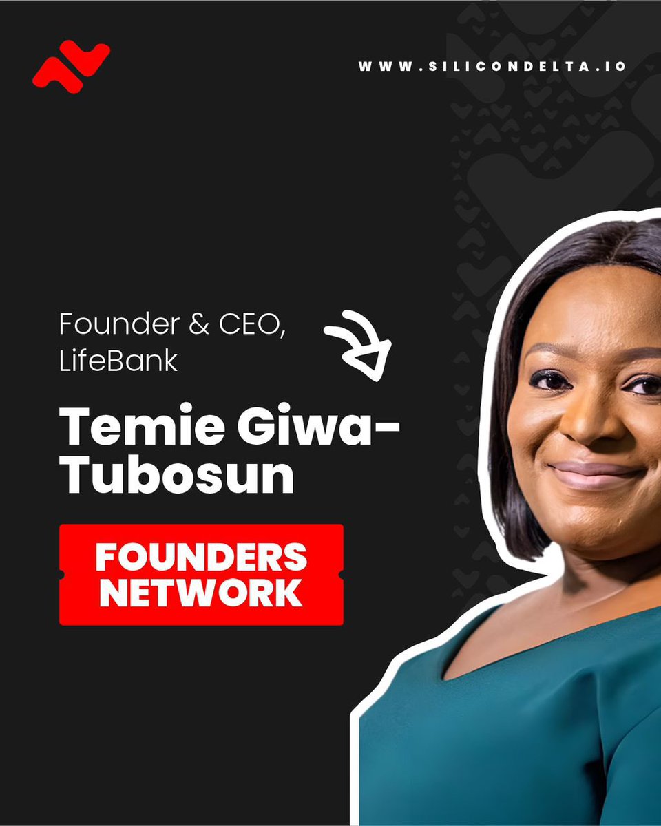 SilicondeltaNG's tweet photo. No one should die because blood can’t reach them in time, @temite turned that single sentence into @LifeBankCares , a system that’s now saved over 20,000 lives across Africa.
That’s the kind of founder energy Africa keeps producing.
@LifeBankNG #SiliconDelta #africatech https://t.co/qySJjvVRsv