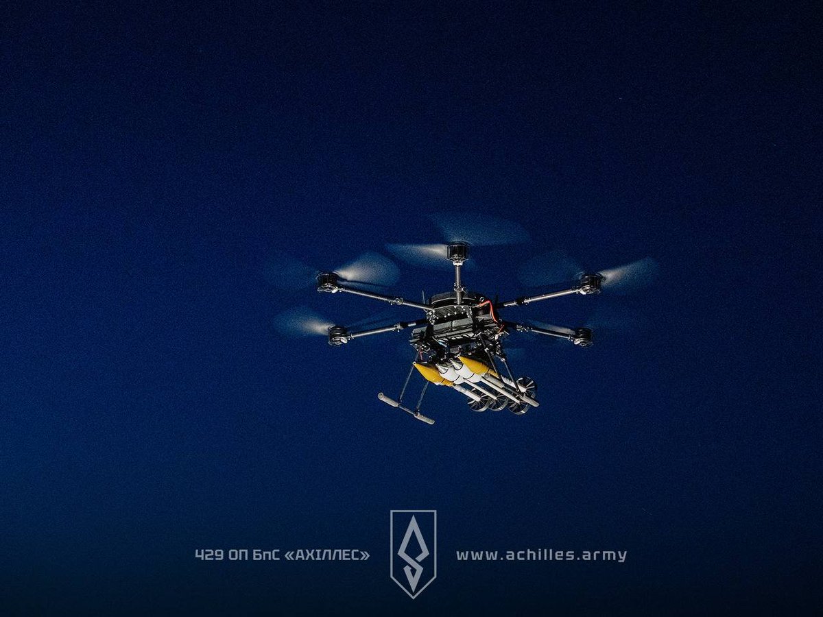 prestonstew_'s tweet photo. Achilles at work.  

This is the unit we're fundraising for right now to pick up more interceptor drones.  For those interested and able, link below and be sure to add 'Achilles' to the note so we can track our progress!

https://t.co/qNQgfzzBp2 https://t.co/RFLQxvY2yM