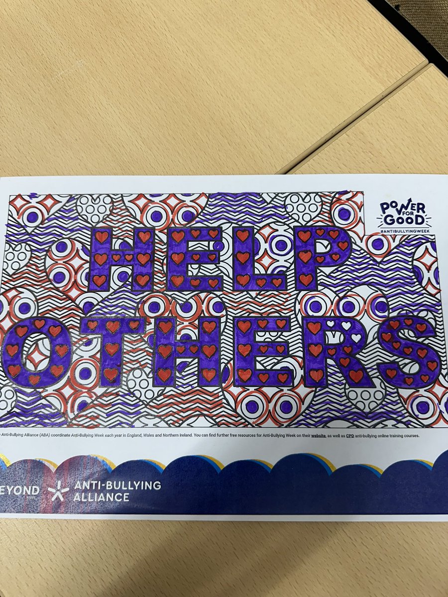 carltonj_i's tweet image. Year 6 Trees have been enjoying some peaceful mindfulness colouring today, inspired by key words for #AntiBullyingWeek. A lovely way to reflect, relax and celebrate kindness! #ChooseKindness #Year6 #Mindfulness