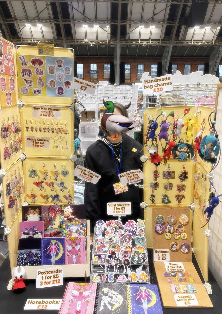 My table at Hyper Japan Manchester!